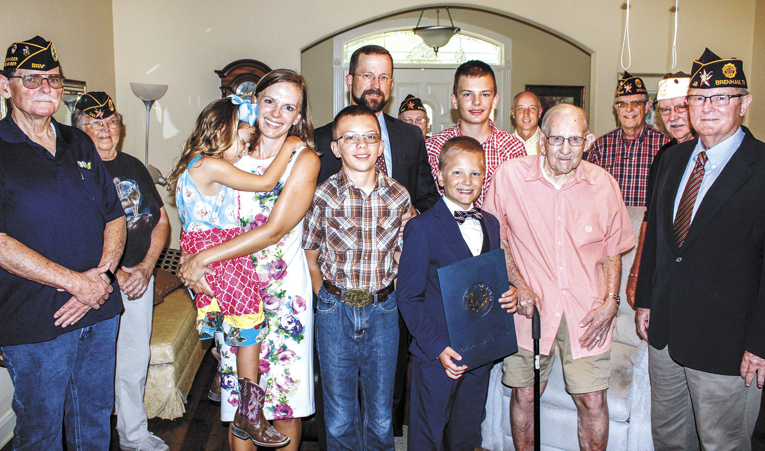 World War II veteran honored